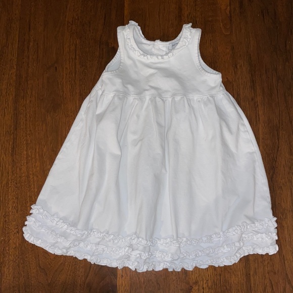 Cute White Cotton Dress - Picture 1 of 3